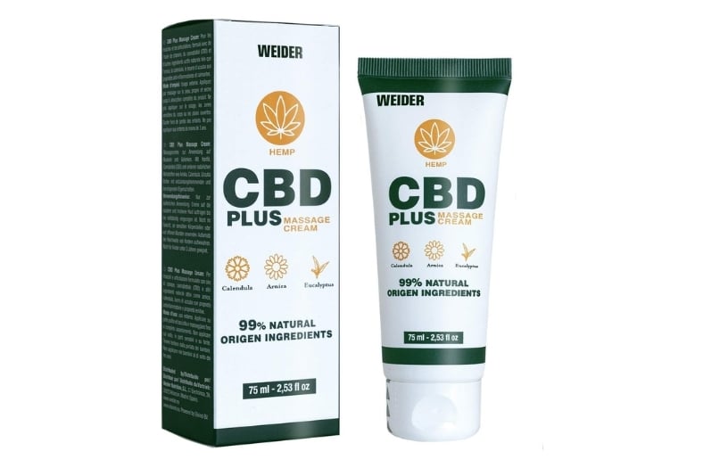 Weider Nutrition Crema Antiinflamatoria con CBD - Alivio Natural y Deportivo