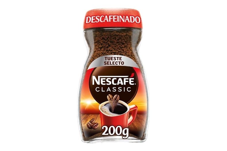 Nescafé Classic Descafeinado - Café Soluble 200g