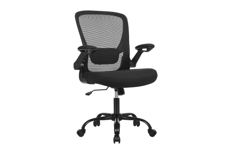 SONGMICS Silla de Oficina Giratoria – Comodidad Ergonómica para el Trabajo Diario